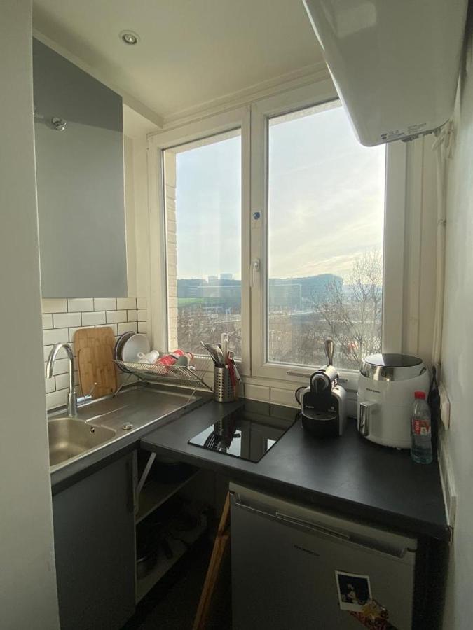 Appartement Ensoleille, Central Et Tout Equipe Avec Vue Tour Eiffel Et Pantheon Париж Екстер'єр фото